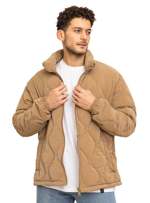 Beige Puffer Jacket 8 - Khotwh